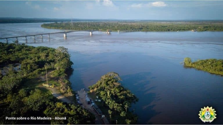 Balsa está com os dias contados: em setembro Bolsonaro inaugura ponte sobre o Rio Madeira