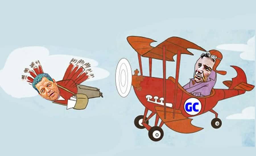 Governador e vice viajam pelo menos uma vez a cada cinco dias