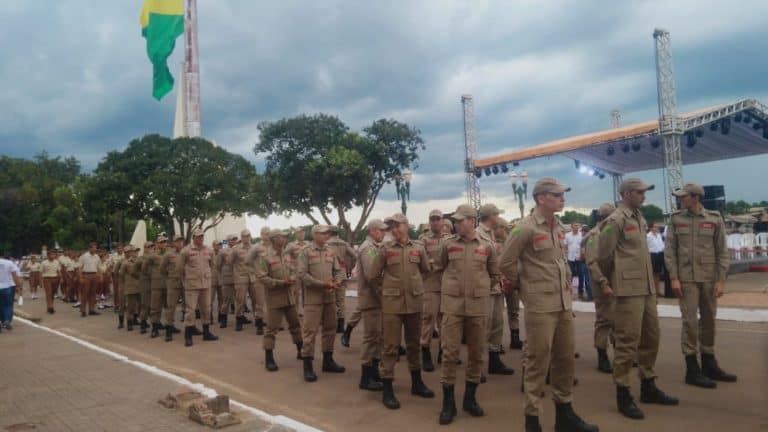 Militares se preparam para desfile cívico na Gameleira, na Capital