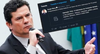 Moro parabeniza operação que prendeu lideranças do CV no Acre