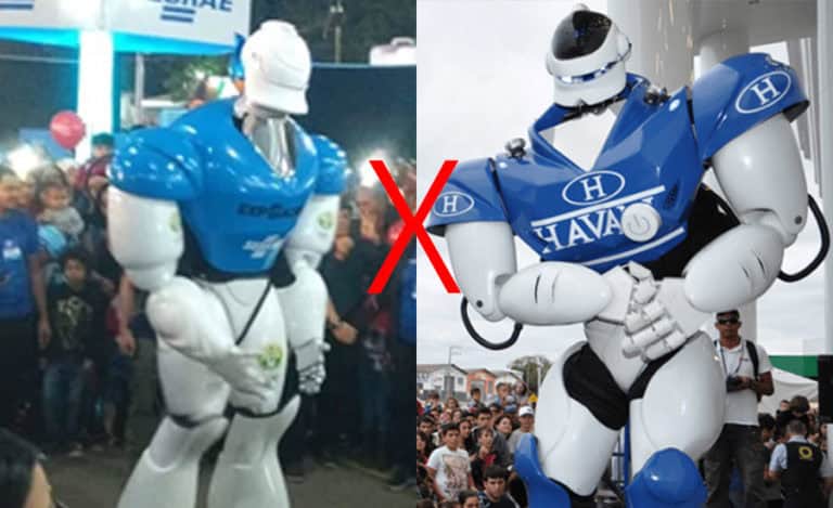 Robô da Havan vem ao Acre e internautas pedem ‘duelo’ com robô do Sebrae