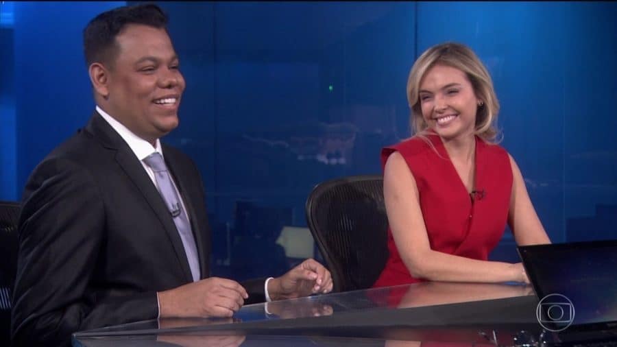 Ex-apresentador do Jornal do Acre, Thiago Rogeh, apresentou o Jornal Nacional
