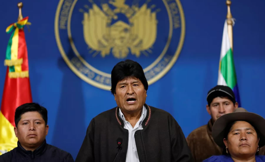 Evo Morales anuncia candidatura à Presidência da Bolívia