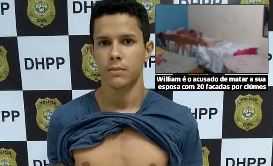 Homem Acusado De Matar Esposa Com 20 Facadas Na Frente Dos Filhos é Preso Noticias Da Fonteira