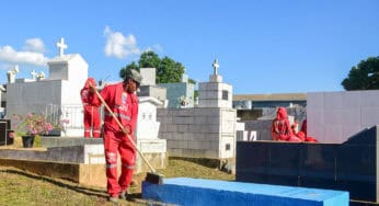 Cemitérios de Rio Branco passam por limpeza e preparativos para o Dia de Finados