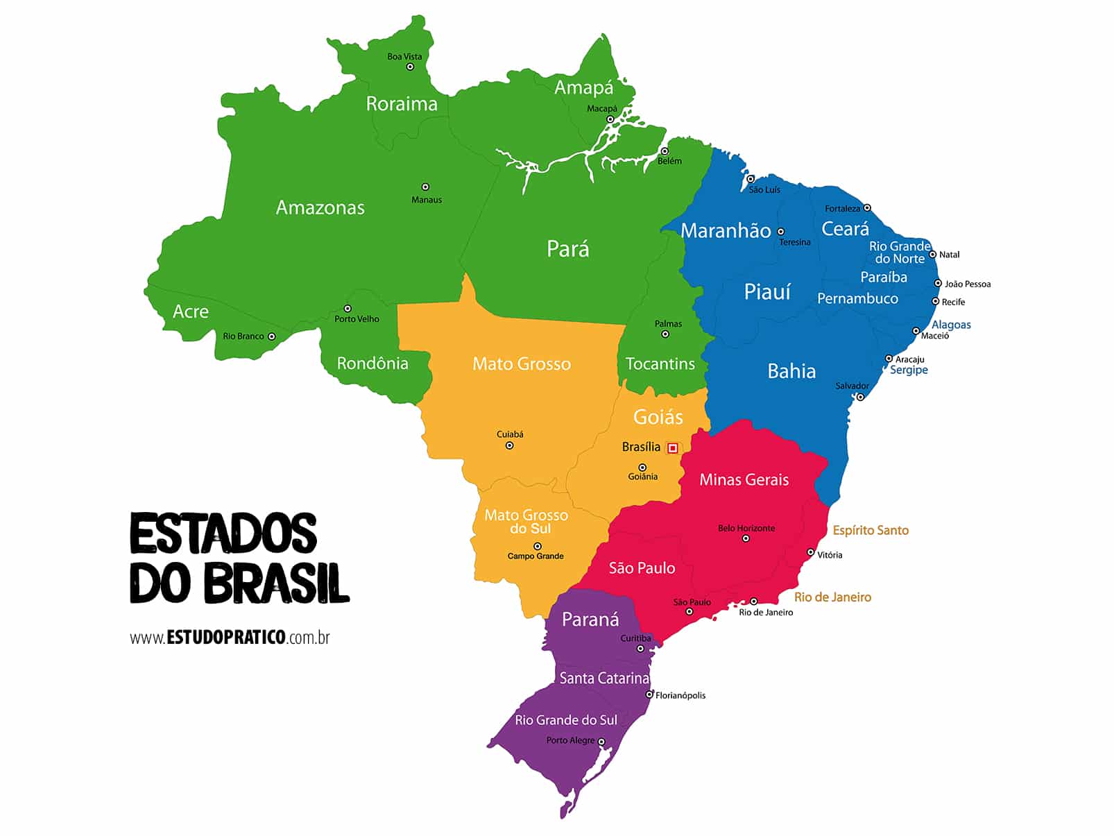 Штат в бразилии 5. Параиба штат Бразилия. Северо Восточный регион Бразилии. Штаты Бразилии. Штаты Бразилии на карте.