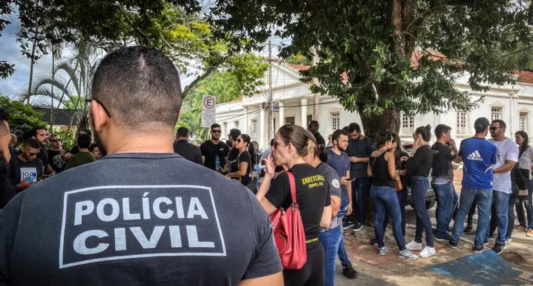 Policiais Civis do Acre protestam contra Reforma da Previdência