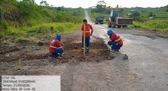 Manutenção da BR-364 entre Rio Branco e Cruzeiro do Sul iniciou