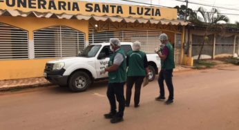 Ação conjunta da Vigilância Sanitária tenta fechar única funerária de Senador Guiomard