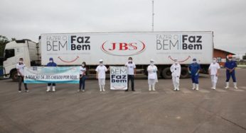 Acre recebe mais de 240 mil EPIs doados pela empresa JBS