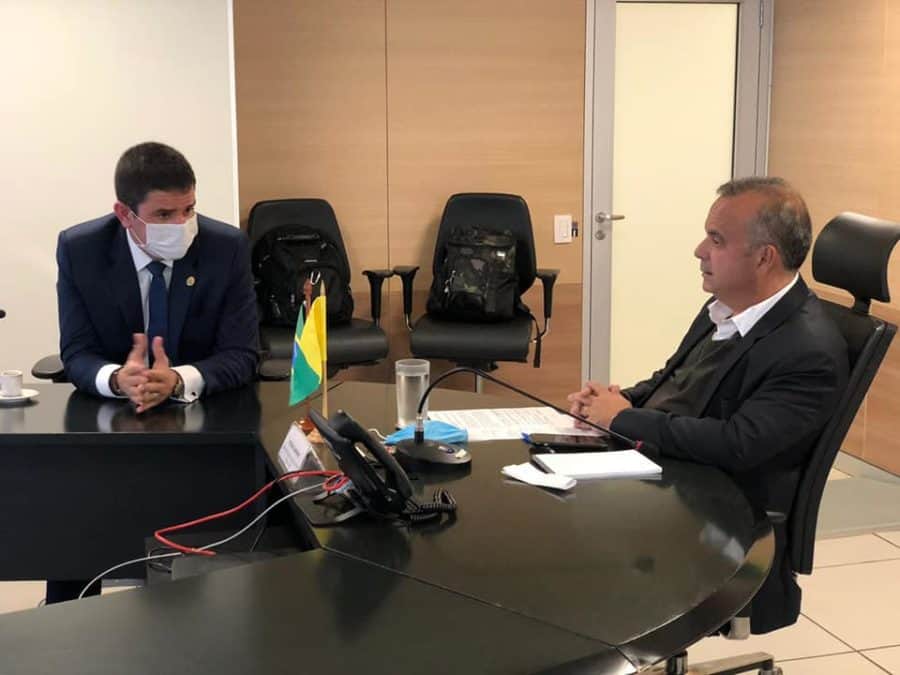 Gladson consegue junto a ministro ampliação de prazos em obras do PAC no Acre