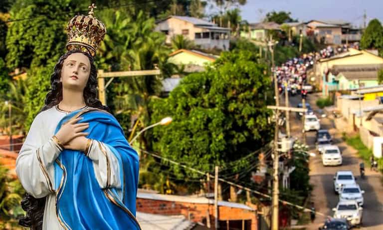 Maior evento religioso do Acre atrai 10 mil pessoas no Juruá