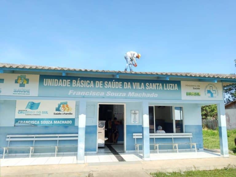 FCCV realiza serviços de melhorias na UBS Francisca Souza Machado, na Vila Santa Luzia