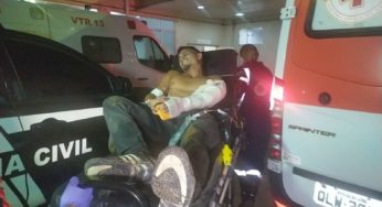 Criminoso é alvejado a tiros pela polícia após invadir residencial para matar rivais