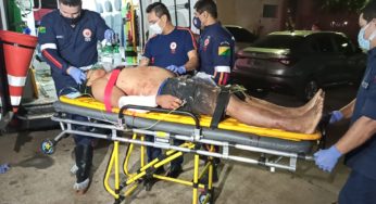 Motociclista fica em estado grave ao ser atingido por três tiros no bairro Ayrton Senna