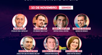 Acre 2050 confirma debate com todos os candidatos à prefeitura