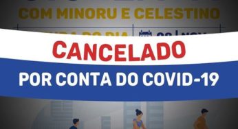 Contra avanço da Covid-19, candidato Minoru Kinpara cancela cicleata deste domingo (8)