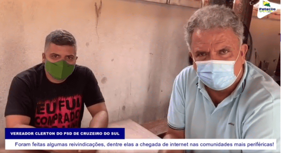 Petecão recebe demanda de falta de internet em Cruzeiro do Sul