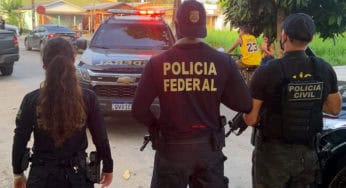 Polícia cumpre 104 mandados em operação contra facções no Acre