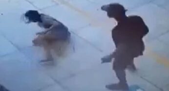 Vídeo: mulher é agredida por homem em Senador Guiomard