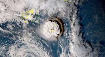 Estações meteorológicas no Acre captam erupção de vulcão em Tonga