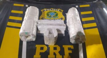 Estrangeira é presa pela PRF levando cocaína do Acre ao Ceará