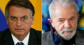 Ipec: Lula segue com 44% e Bolsonaro com 32% no primeiro turno