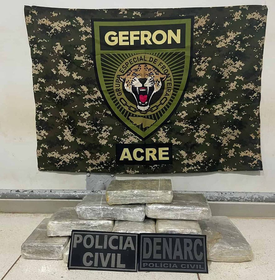 Gefron e Denarc apreendem droga em caminhão frigorífico na BR-317 