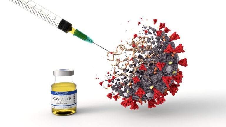 Vacina reduz em mais de 374% o número de mortes por Covid-19