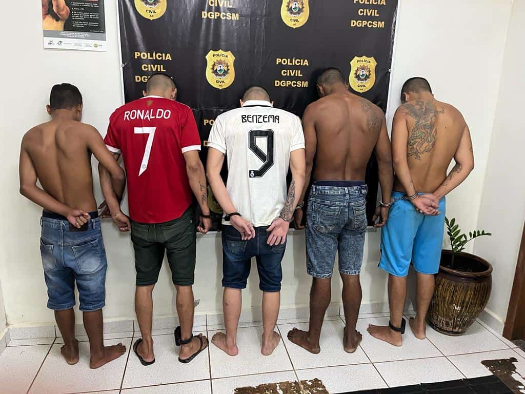 Polícia Prende Cinco Por Integrar Organização Criminosa Em Manoel Urbano 5025