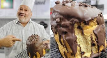 Chef ensina Kennedy Santos a fazer um delicioso prato de Natal