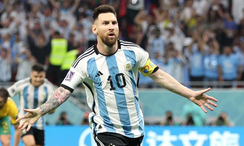 Messi brilha no milésimo jogo, Argentina vence Austrália e avança na Copa -  Futebol - R7 Copa do Mundo