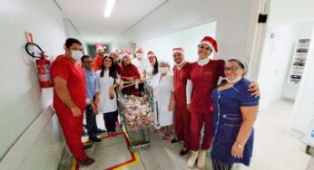 Servidores são homenageados com “cânticos” no Pronto-Socorro