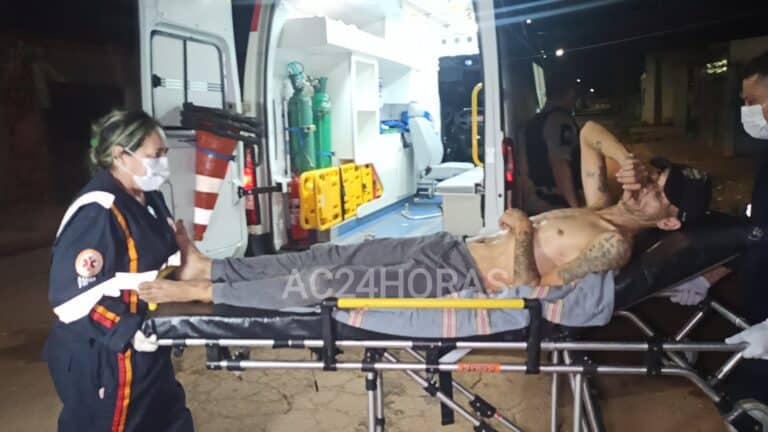 Cabeleireiro é abordado em via pública e ferido a golpes de faca Rio Branco