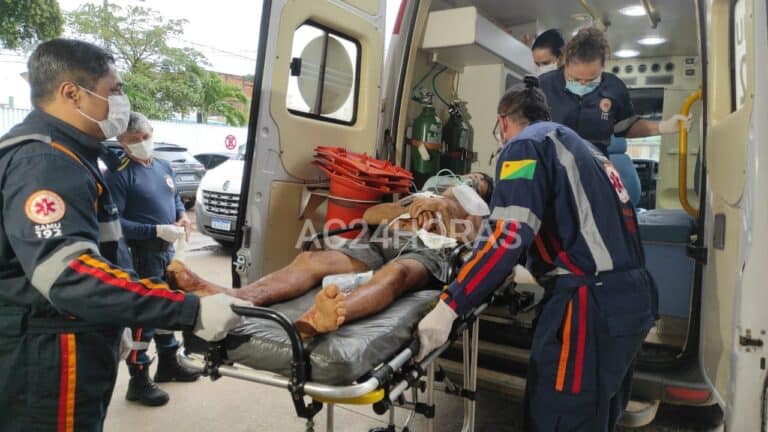 Homem é ferido a golpes de faca na zona rural de Porto Acre