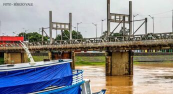 Apesar de chuva, nível do Rio Acre baixou nas últimas 24 horas em Rio Branco