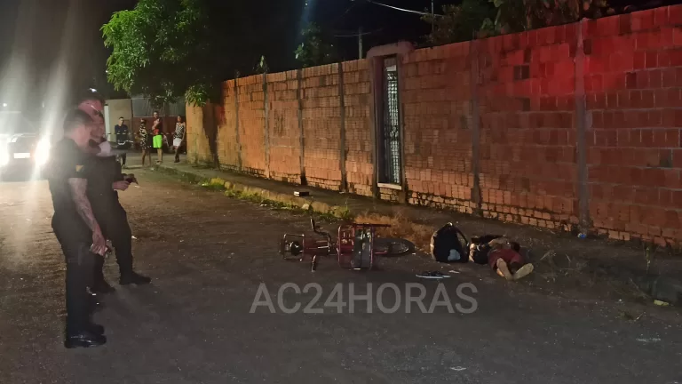 Homem é executado a tiros enquanto trafegava de bicicleta na Cidade do Povo