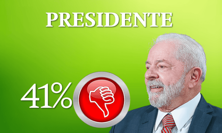 Pesquisa mostra que 30% aprovam governo Lula e 41% desaprovam