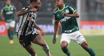 Palmeiras e Atlético Mineiro empatam com golaços e pintura anulada pelo VAR