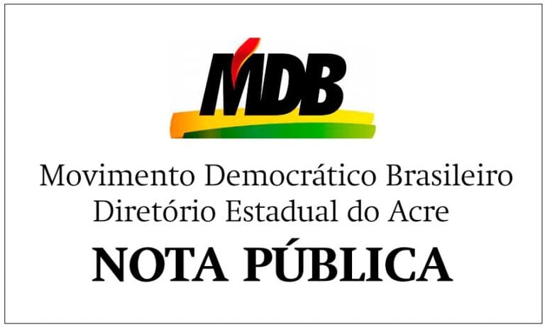 Em NOTA, MDB desautoriza vereador João Marcos a vocalizar interesses alheios ao partido