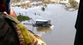 Garimpo em área yanomami é mantido por crime organizado