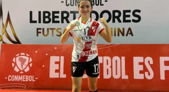 Jogadora acreana é vice-campeã da Copa Libertadores de Futsal Feminino