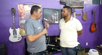 Na Expoacre, oficina faz o conserto de vários instrumentos musicais