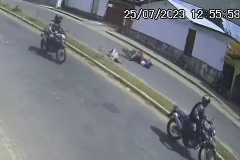 Vídeo: perseguição policial acaba em grave acidente