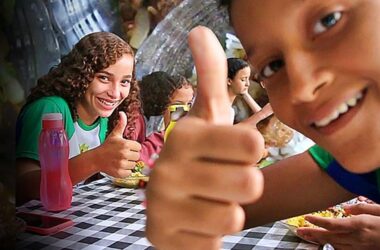 Foto: alunos da escola estadual Dr. Santiago Dantas I Whidy Melo/ac24horas