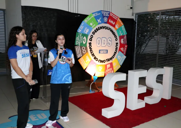 Estudantes do SESI desenvolvem ações sobre Objetivos do Desenvolvimento Sustentável da ONU