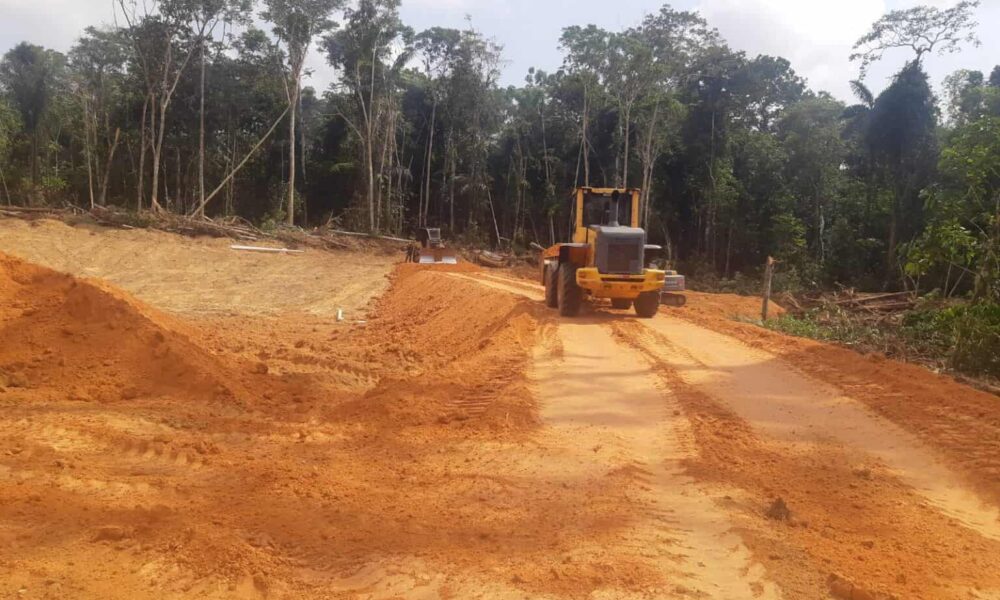 Obras na Terra Indígena