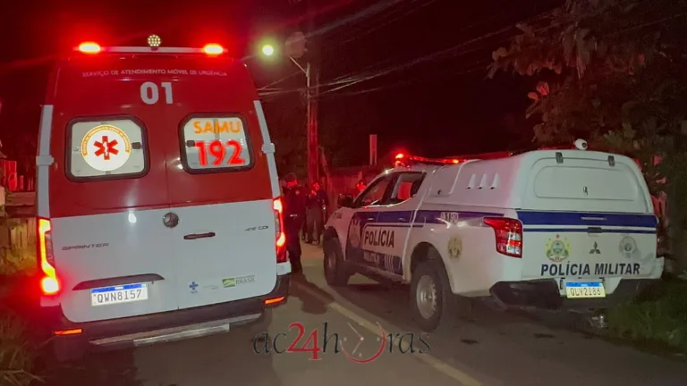 Detento monitorado é ferido a tiros na frente de residência em Rio Branco