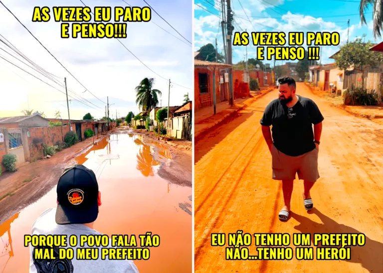 Prefeito recupera rua após sátira em vídeo de humor em Rio Branco