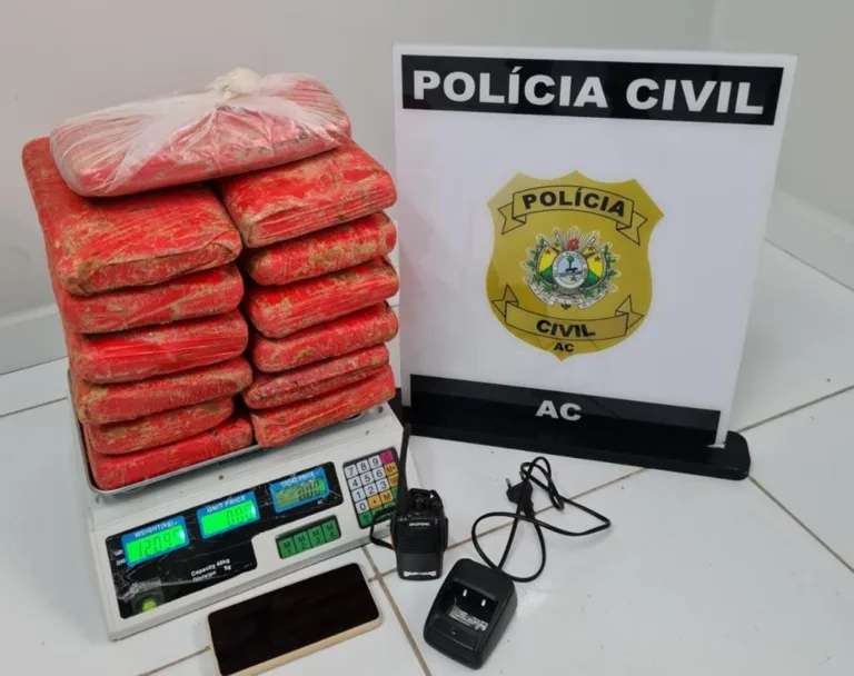 No Juruá, Polícia Civil apreende 809 quilos de entorpecente em 2023